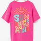 SUN SHINE ON MY MIND Round Neck T-Shirt