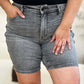 Judy Blue Full Size High Waist Washed Denim Shorts