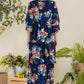 Celeste Full Size Floral Ruffle Tiered Midi Dress