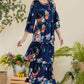 Celeste Full Size Floral Ruffle Tiered Midi Dress