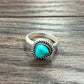Turquoise triangle ring - 2 colors