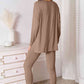 Basic Bae Full Size V-Neck Soft Rayon Long Sleeve Top and Pants Lounge Set