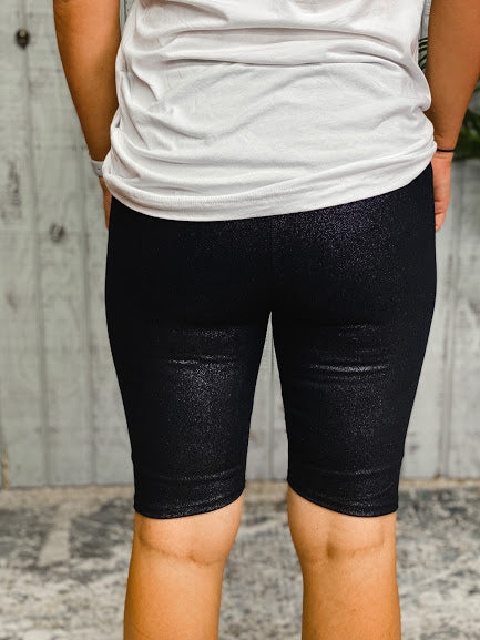 Shimmer biker cheap shorts